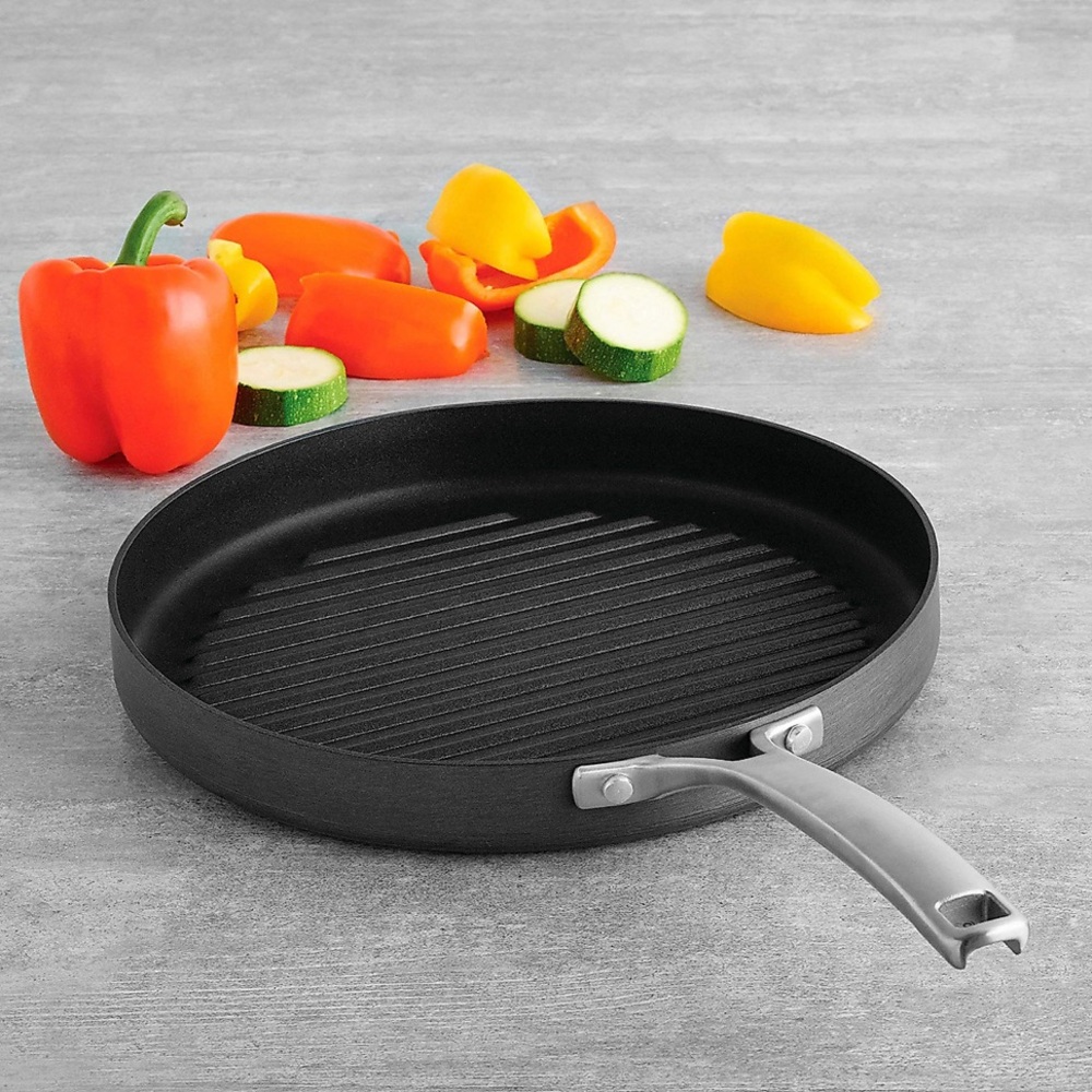 Calphalon Classic 12” round grill pan, New in box, Non-Stick Black Grill Pan - Picture 15 of 16